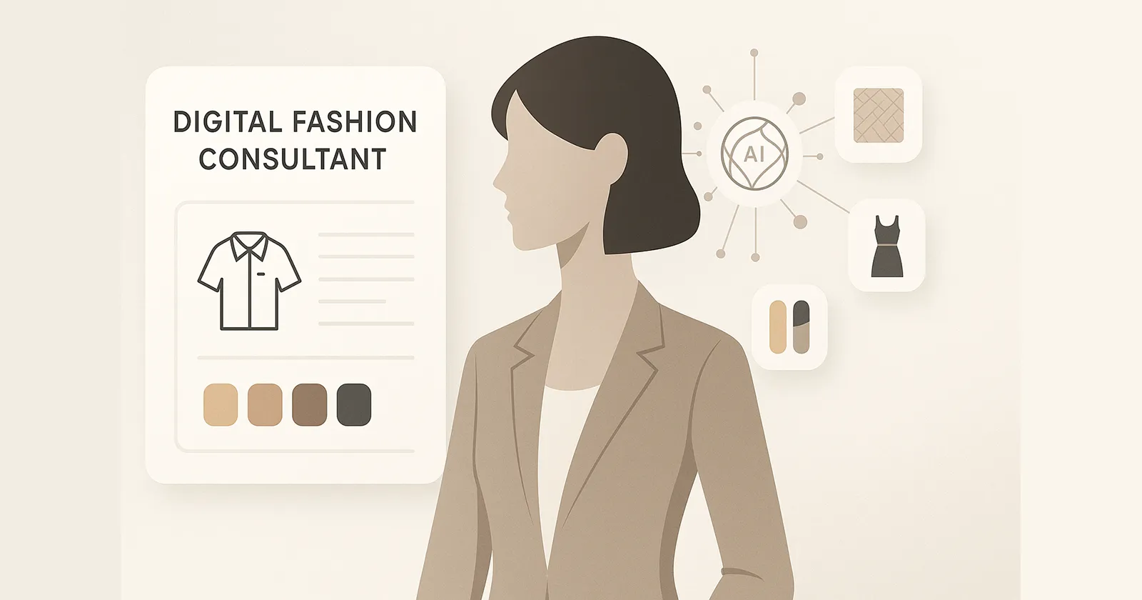 Consulente Moda AI di Alpi Agency per suggerimenti di stile personalizzati