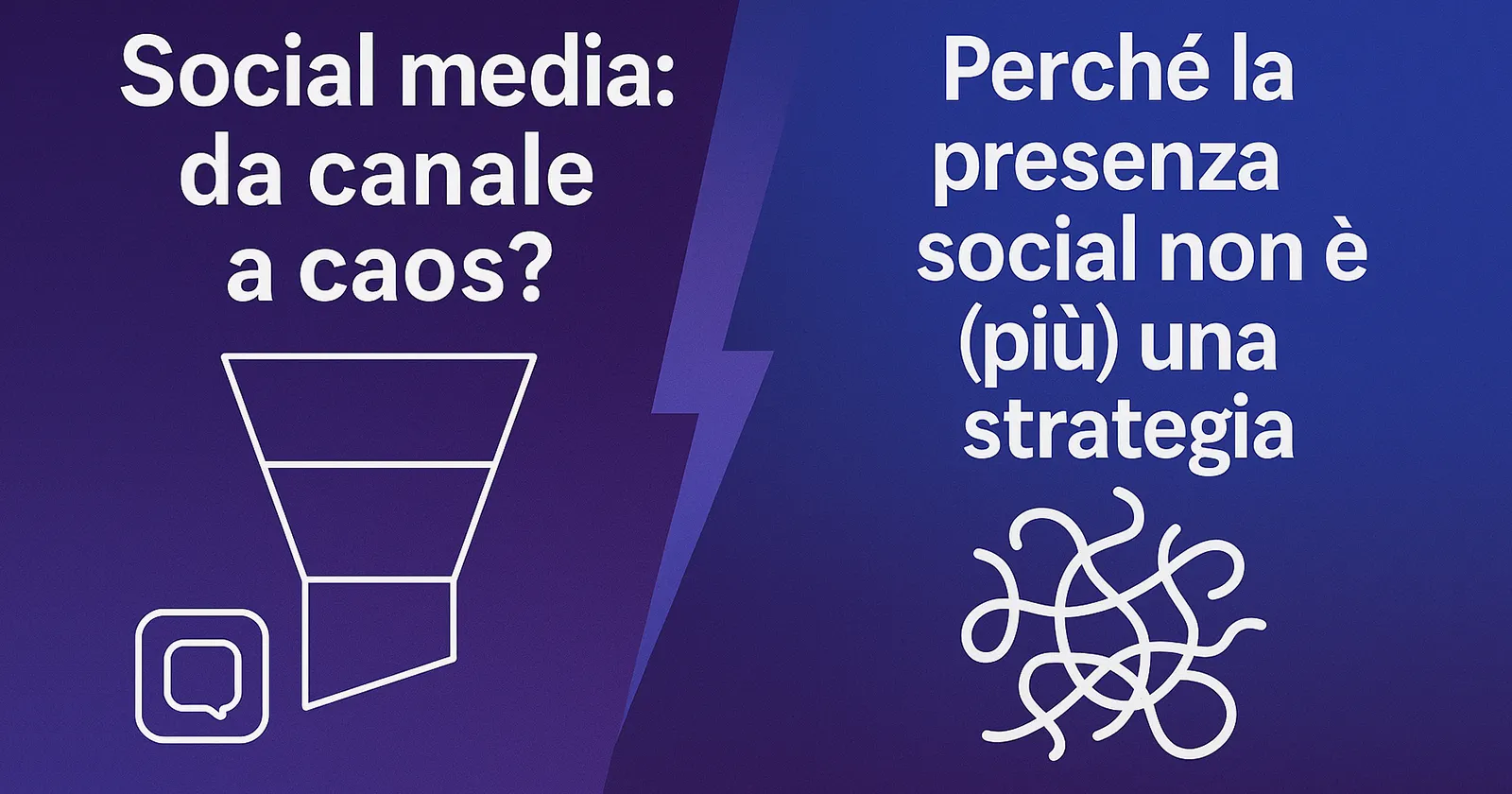 Social media strategy e contenuti coordinati per aziende