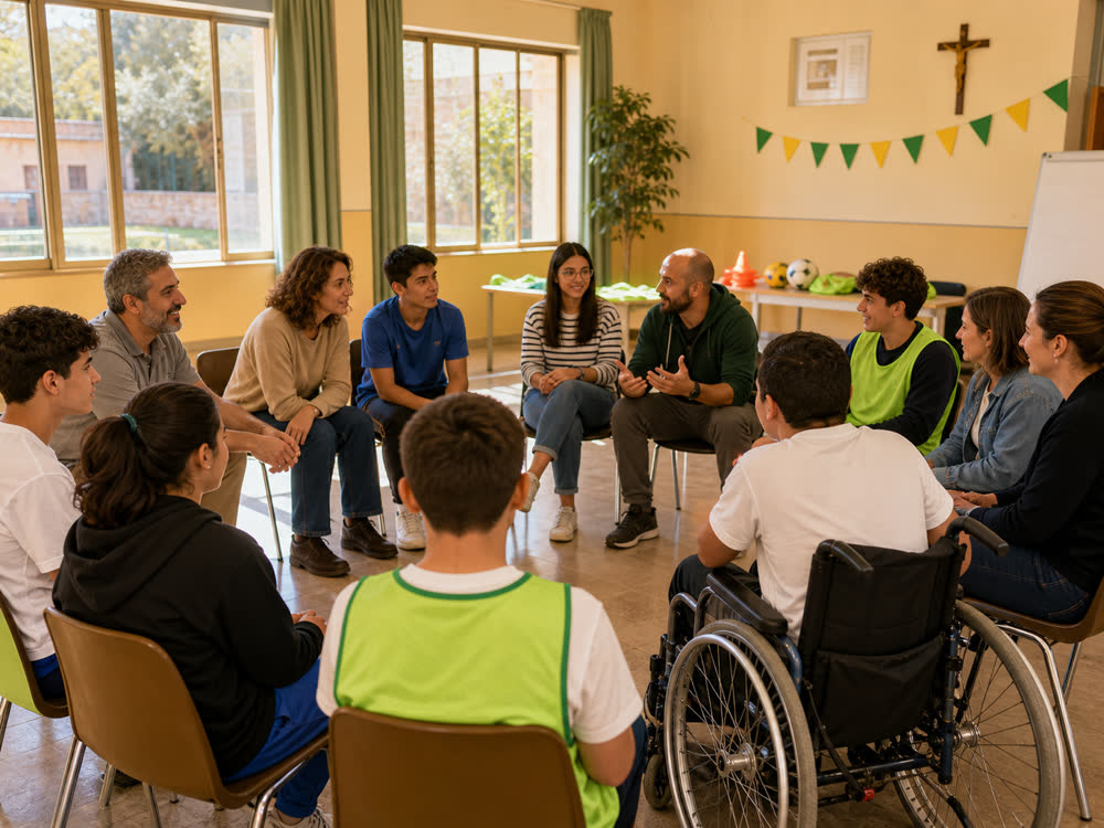 Workshop inclusivo Smile Cup con giovani, famiglie ed educatori